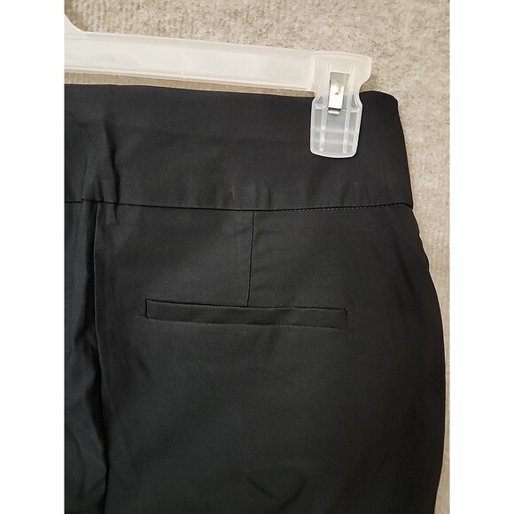 New York Co Whitney Pull On Pants Womens M Black Ankle Stretch Career NEW - Picture 4 of 8